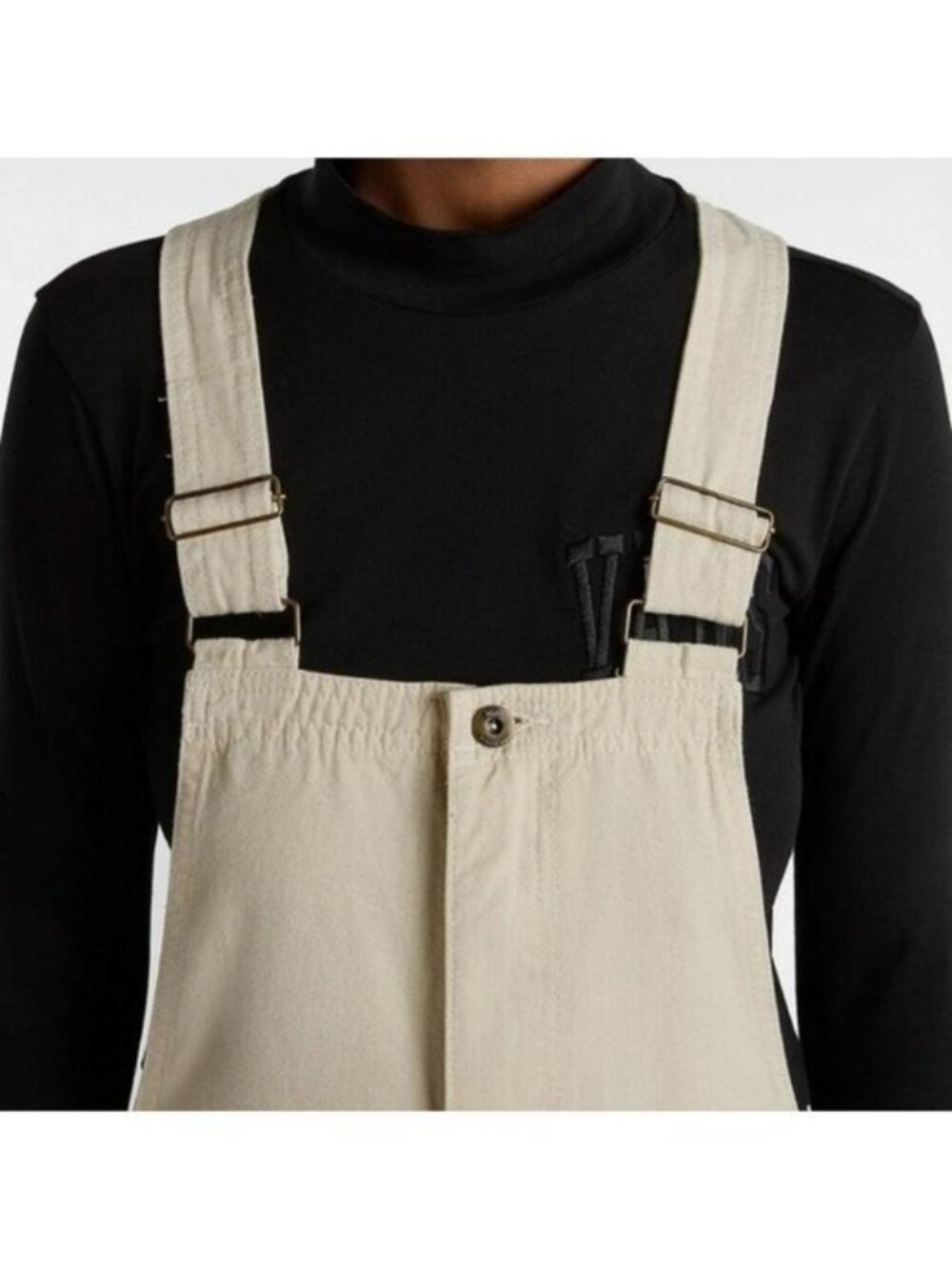 Vans Cotton Stryker Overalls Women X Small Workwear Inspired Cream 072026 - Picture 3 of 12